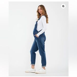 Ripe Denim Maternity Overalls in Indigo